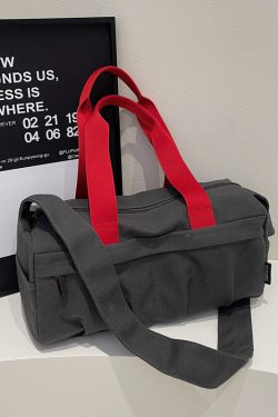 Japanese-Style Canvas Tote Bag for Women - 2025 New Fashion Simple Commuting Shoulder & Crossbody Bag