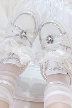Japanese Style Thick-Soled Platform Sneakers for Women - Deep-Cut Transfer Student Inspired Footwear
