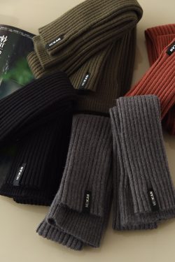 Knitted Slouchy Socks - Extra-Long Over-the-Knee Yoga Socks, Long Tube Calf Sports Socks, Stylish Leg and Knee Protectors