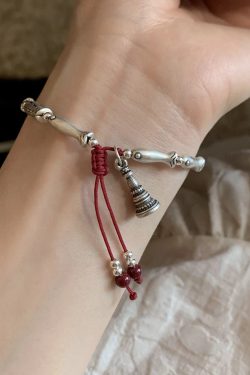 Koi Fish Vintage Distressed Chinese-Style Bracelet for Women - 2025 Light Luxury Versatile Trendy Hand Accessory