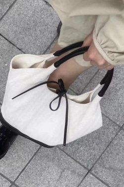 Korean Retro Canvas Tote Bag for Women, 2025 Fashion Commuter Handbag, Versatile Shoulder & Underarm Bag