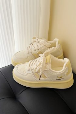 Korean-Style Breathable Platform Sneakers for Women - Thick-Soled White Versatile Shoes for Students - Summer 2025 Fashion