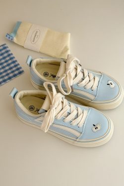 Korean Style Casual Training Shoes for Women - Soft Bottom, Thick Sole, Versatile Sports Footwear, 2025 Fashion Trend