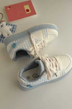 Korean Style Casual Training Shoes for Women - Soft Bottom Thick Sole Versatile Sports Footwear, Trendy 2025 Edition