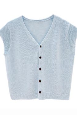 Korean Style Casual Versatile Knitted Sweater for Women - Trendy High-End Niche Chic Fashion Top for Summer 2025