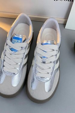 Korean Style Color Matching Retro Training Shoes for Women - 2024 Summer Hot-Selling Niche Sneakers