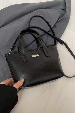 Korean-Style High-End Handbag for Women, 2025 Versatile Bucket Bag, Hand-Held & Crossbody Fashion Bag