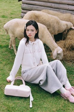 Korean Style Knitted Cardigan for Women - Short Slim-Fit Sweater Coat for Autumn and Winter 2024 Fashion
