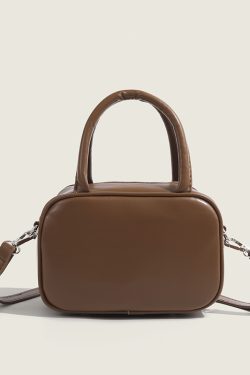 Korean Style Women's Square Handbag - Versatile Casual Crossbody Bag for 2025, Inspired by Instagram Bloggers