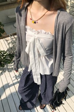 Lightweight Drop Shoulder Cardigan for Women, Spring/Summer Knitted Sun Protection Top, Lazy Style Layering Jacket