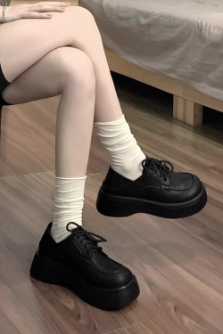 Mary Jane Women's Shoes, British College Style, 2025 Thick-Soled Autumn Footwear, Japanese JK Inspired Design