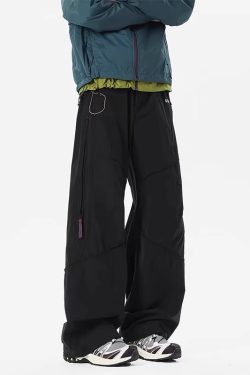 Men's American Style Cargo Pants - Summer Outdoor Functional Hiking Sports Pants for High Street Casual Wear
