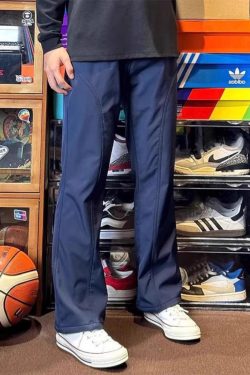 Men's American-Style Thin Waterproof Quick-Dry Cargo Pants, Diagonal Cut Casual Outdoor Straight-Leg Summer Trousers