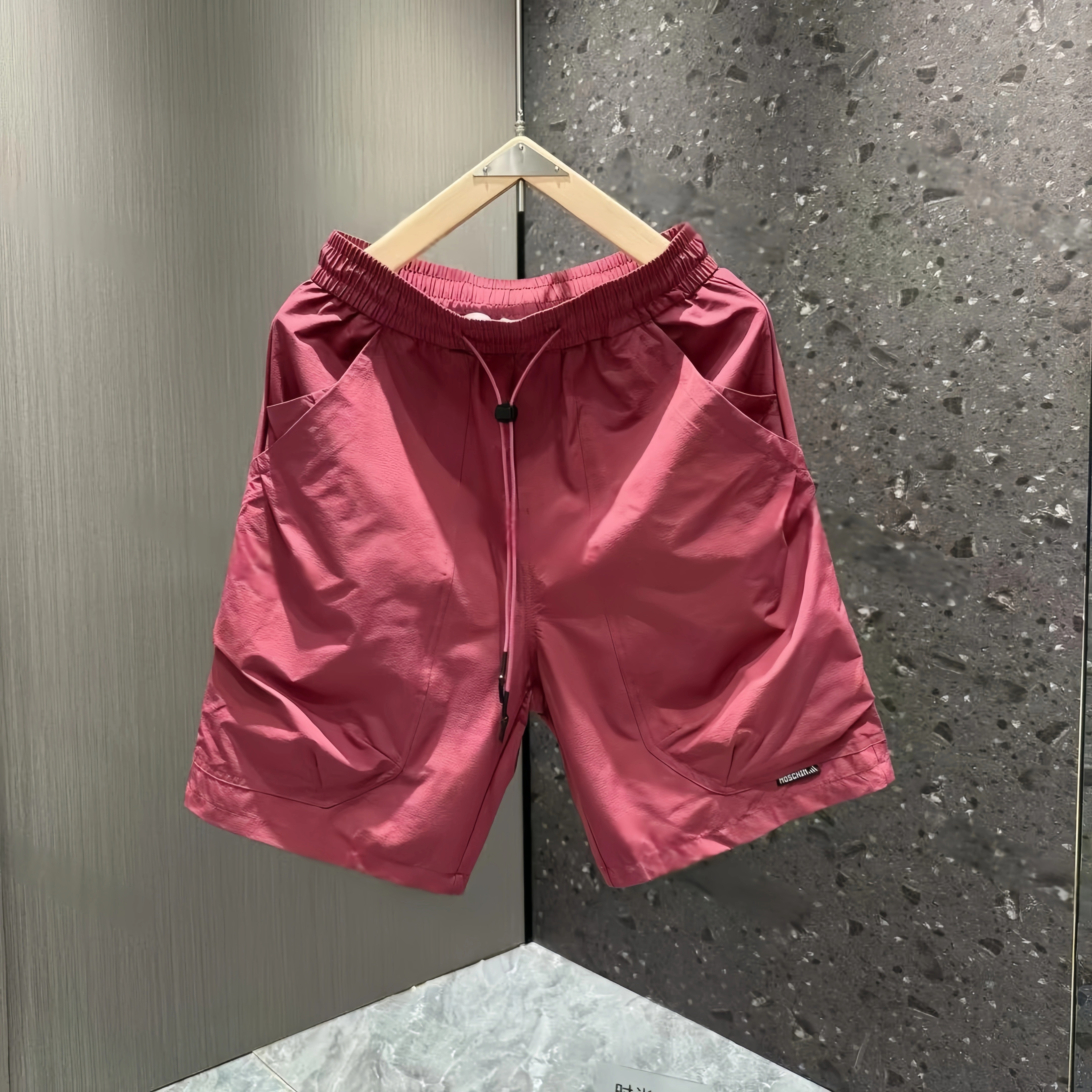 Men's Casual Loose-Fit Beach Shorts - Lightweight Summer Straight Leg Swim Trunks for Relaxed Outdoor Style