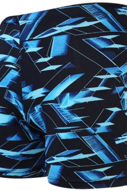 Men's Loose-Fitting Square-Leg Swim Trunks for Hot Springs, Stylish Swimwear Set, Comfortable Summer Swim Gear
