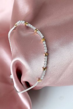 Minimalist 925 Silver Star Diamond-Studded Bracelet for Women, Korean and Japanese Style Fashionable Versatile Jewelry