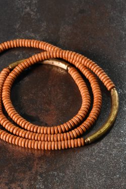 Multi-Layer Olive Bead Bracelet - Vintage Ethnic Style Wooden Jewelry for Men and Women, Boho Fashion Accessory