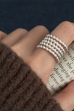 Multi-Layer Twisted Open Ring for Women - High-End Minimalist Design, Versatile Casual Style, 2025 Trend
