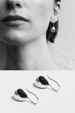 Personalized Minimalist Drop Earrings, French Design, Gold-Plated Pearl Water Drop Style, European American Fashion