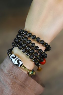 Personalized Multi-Layer Coconut Husk Bracelet for Women & Men - Retro Artistic Cultural Accessory, Trendy Bohemian Style