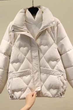 Petite Women's Short Cotton Jacket - 2025 New Winter Coat, Loose-Fitting, Slimming, Thick & Warm for Stylish Layering