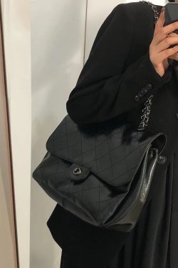 Quilted Chain Bag for Women - 2025 Large-Capacity Tote, Versatile Commuting Shoulder Crossbody Bag, Stylish Everyday Accessory