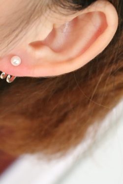 Retro Minimalist Dual-Use Unisex Stud Earrings - European & American Style, Versatile Everyday Jewelry