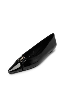 Retro Pointed Toe Flat Shoes - Backless Sandals for Women in Genuine Leather, Spring/Summer 2025 Fashion, Perfect with Skirts
