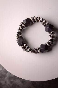 Retro Trendy Versatile Agate Bracelet for Women and Men, Original Design Jewelry, Simple Personalized Fashion Accessory