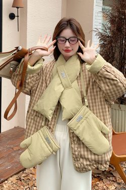 Reversible College-Style Round-Neck Down Jacket for Women - 2024 Winter Korean Style Age-Reducing Small-Sized White Duck Down Coat