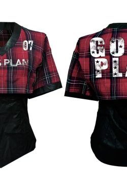 Sexy Slim Fit V-Neck Short Sleeve Shirt for Women - Waist-Cinching Design for Spring/Summer - Trendy Casual Top