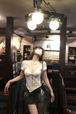 Sexy Women's Short Sleeve Lace Mesh T-Shirt - Summer Slimming White Top, 90s Inspired Fashion, Perfect for Trendy Outfits