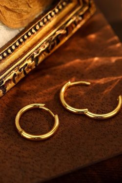 Simple Hoop Earrings for Ear Hole Care - Chic Ear Clips and Bone Hoops, Stylish Ear Accessories