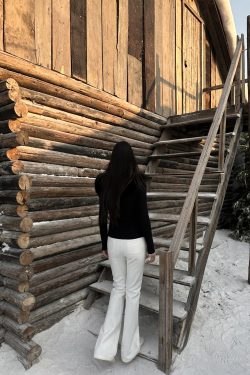 Slimming Supermodel Pants for Women - Trendy High-Waisted Fit, Chic Style, Perfect for Casual and Dressy Looks