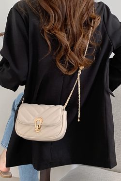 Small Diamond Quilted Chain Bag for Women, 2025 Trendy Niche Design, High-Quality Texture, Square Shoulder Crossbody Bag