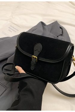 Spring & Summer Matte Texture Crossbody Bag - Versatile Small Square Shoulder Bag in Korean Style, Niche Design for Commuters
