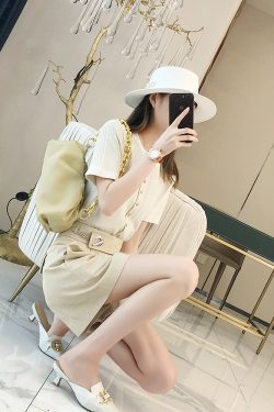 Stylish Roman Chain Waist Casual Shorts for Women - Summer 2023 Fashion, Versatile Design for Everyday Wear