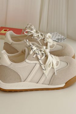 Summer 2025 Women's A Gan Shoes - Breathable Thick-Soled Height-Increasing Casual Training Shoes