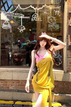 Summer Bodycon T-Shirt Dress for Women, Waist-Defining Slimming Design, Two-Way Wear, Casual Chic Style