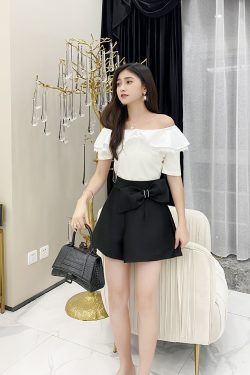Summer Off-Shoulder Lace Ruffled Top for Women - Stylish Fitted Blouse, Versatile European Fashion