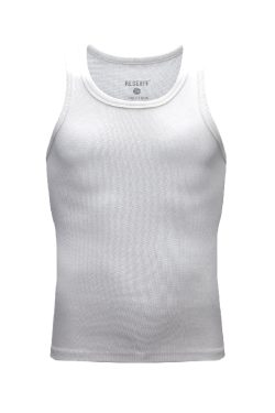 Textured Skin-Friendly 450G Xinjiang Cotton Heavyweight Ribbed Tank Top - Shaping Base Layer for Everyday Style