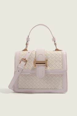 Textured Woven Small Bag for Women - Trendy Versatile Shoulder Crossbody Handbag, 2025 Fashion Must-Have, Chic Niche Style