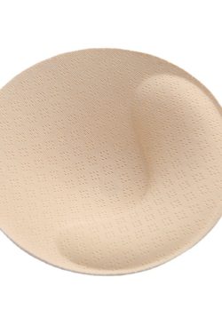 Thickened Breathable Latex Feel Chest Pad Inserts for Sports Swimwear - Strapless Sponge Bra Lining Replacement