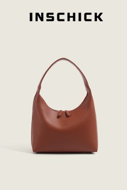 Trendy Autumn 2025 Women's Underarm Bag - High-End Lychee Pattern Korean Design Shoulder Bag