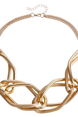 Trendy Chunky Chain Hip-Hop Necklace for Women - Geometric Exaggerated Jewelry Accessories, European and American Style