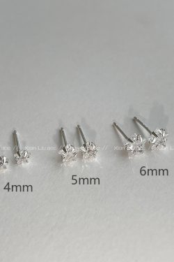 Trendy Five-Pointed Star Earrings for Women - 2024 Light Luxury Ear Accessories with High-End Appeal