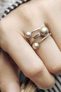 Trendy Retro 925 Silver Ring for Women - Simple Versatile Index Finger Accessory, Personalized Design for Everyday Wear