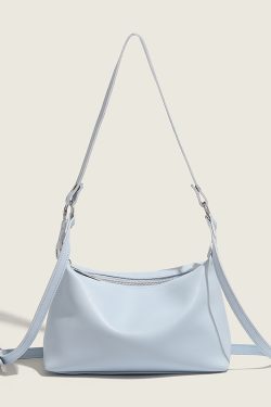 Trendy Soft Leather Underarm Baguette Bag for Women - Versatile Shoulder & Crossbody Style - 2025 Fashion Must-Have
