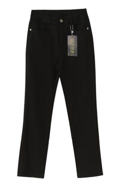 Turkish Bossa Cowboy Ceiling Black Fleece Baguette Jeans - Stylish 90s-Inspired Casual Wear for Trendy Fashion Lovers