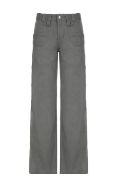 Vintage 80s Low Waist Straight Leg Jeans for Women – Retro West Coast Workwear Style for Trendy Hot Girls